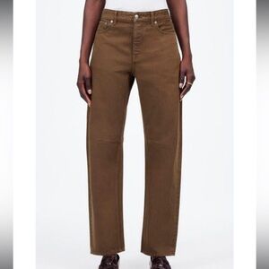 Madewell Darted Barrel Leg Jeans